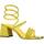 Chaussures Femme Sandales et Nu-pieds Menbur 23786M Jaune