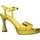 Chaussures Femme Sandales et Nu-pieds Menbur 23946M Jaune