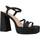 Chaussures Femme Sandales et Nu-pieds Menbur 24081M Noir