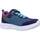 Chaussures Fille Baskets basses Skechers FLICKER FLASH Bleu