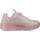 Chaussures Fille Baskets basses Skechers UNO ICE Rose