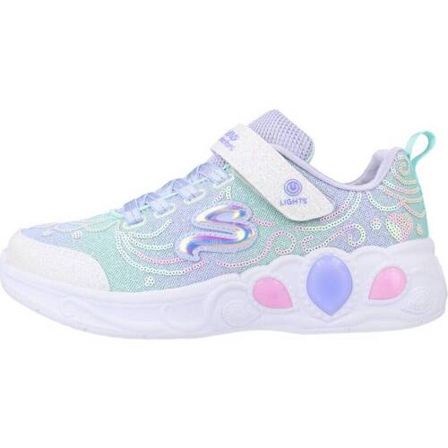 Chaussures Fille Baskets basses Skechers PRINCESS WISHES Gris