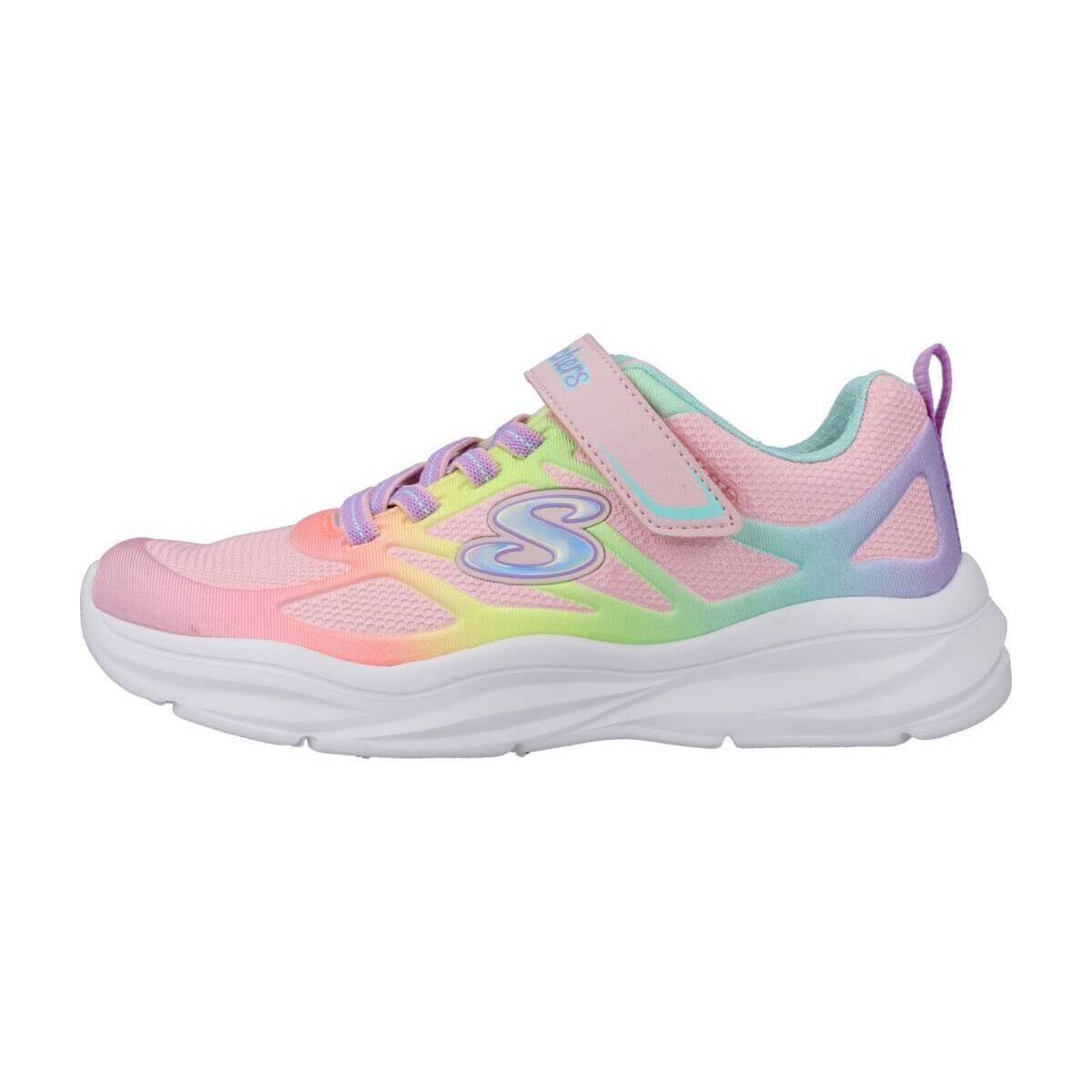 Chaussures Fille Baskets basses Skechers POWER JAMS Rose