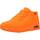 Chaussures Femme Baskets mode Skechers UNO Orange