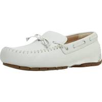 Chaussures Mocassins Clarks C M0CC TIE Blanc