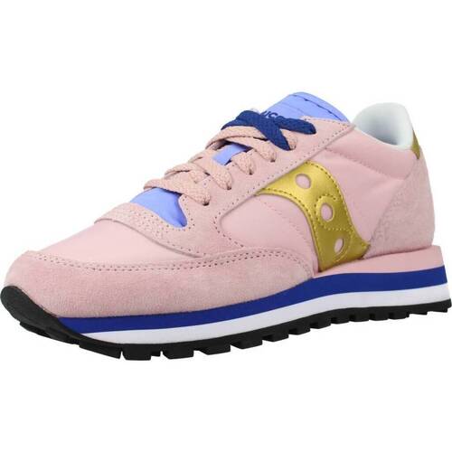 Chaussures Femme Saucony Trainers Shadow Original Sneaker in Green JAZZ TRIPLE Rose