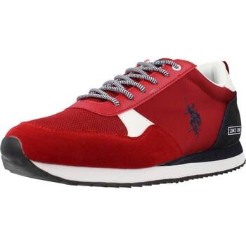 Chaussures Navy Baskets mode U.S Polo Assn. BALTY003M Rouge