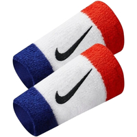 Accessoires Accessoires sport Nike Swoosh Double Wide Wristbands Blanc