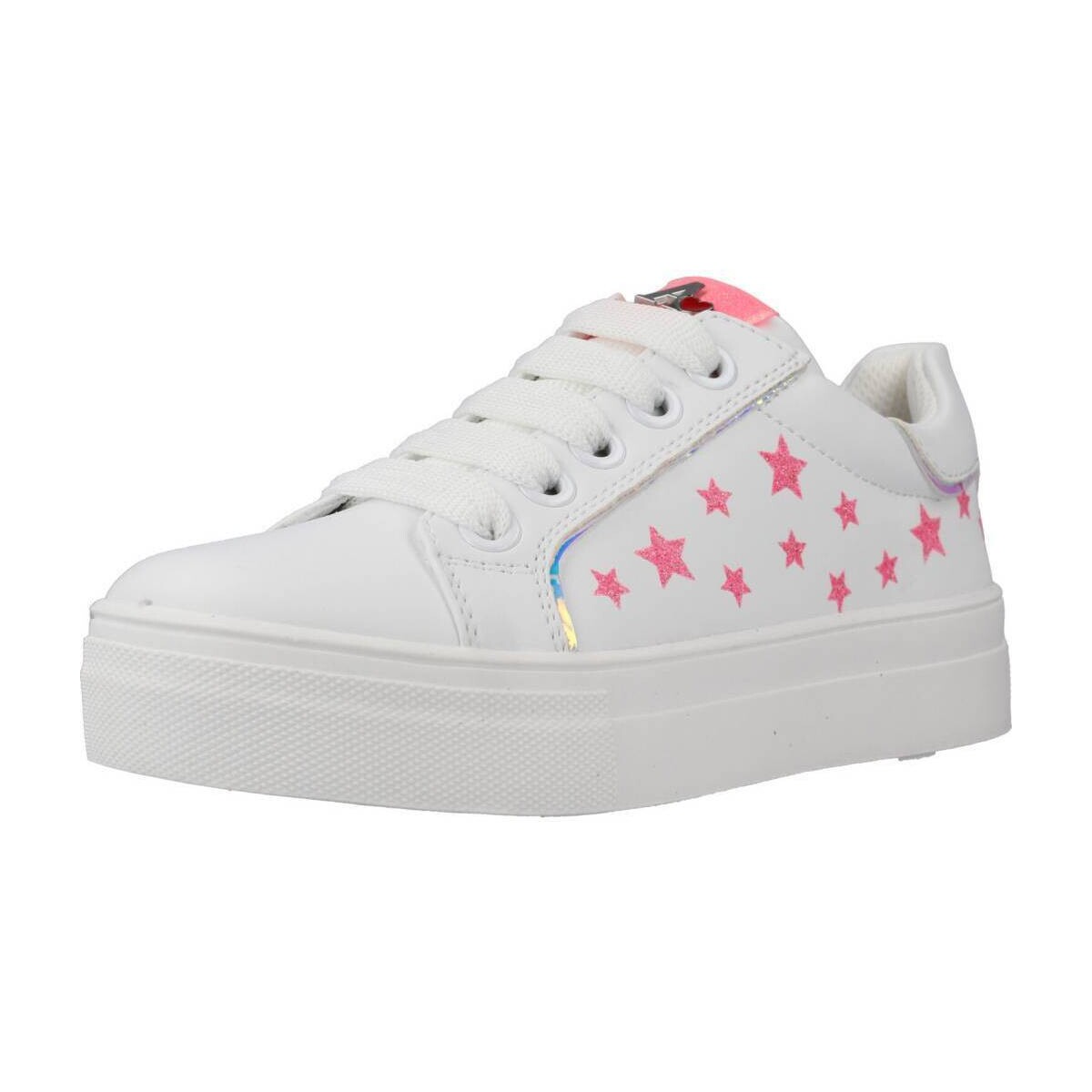 Chaussures Fille Baskets basses Asso AG14541 Blanc