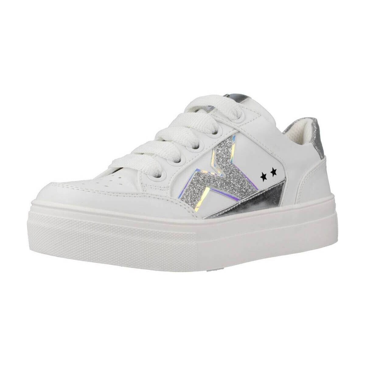 Chaussures Fille Baskets basses Asso AG14544 Blanc