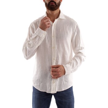 Vêtements Homme Chemises manches longues Roy Rogers P23RVU099CB731204 Blanc