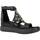 Chaussures Femme Sandales et Nu-pieds Mjus T18007 Noir
