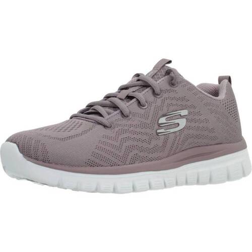 Chaussures Baskets mode Skechers GET CONNECTED Violet