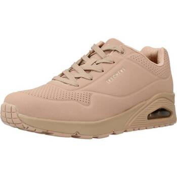 Chaussures Baskets mode Skechers UNO STAND ON AIR Rose