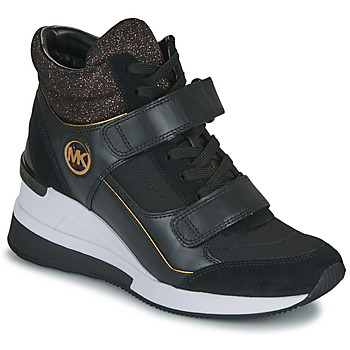 Chaussures Femme Baskets montantes MICHAEL Michael Kors GENTRY HIGH TOP Noir