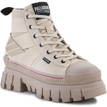 Chaussures Femme Baskets montantes Palladium Revolt HI Army 98579-210-M Beige