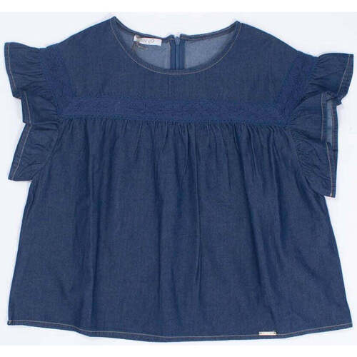 Vêtements Enfant Chemises manches longues Liu Jo  Bleu