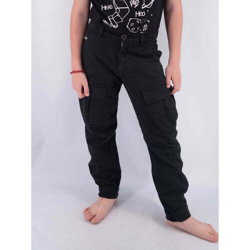 Vêtements Garçon Pantalons Hero  Noir
