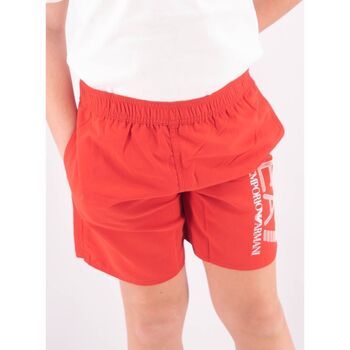 Vêtements Garçon Maillots / Shorts de kologisk Emporio Armani  Rouge