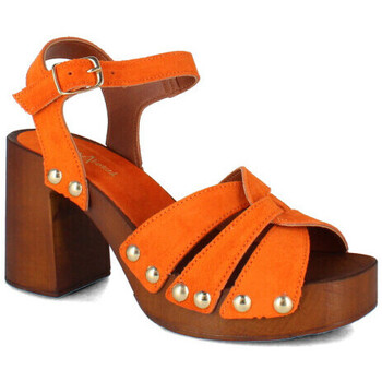 Chaussures Femme Sandales et Nu-pieds Collection Automne / Hiver syan Orange