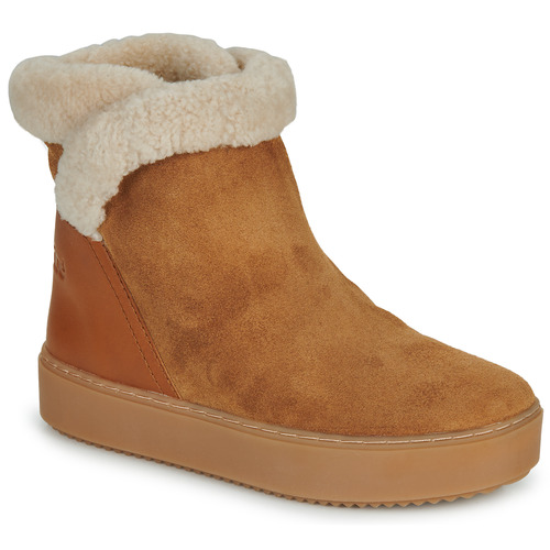 Chaussures Femme chloe shearling collar leather jacket item See by Chloé JULIET Camel