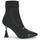 Chaussures Femme Bottines Karl Lagerfeld DEBUT MIX KNIT ANKLE BOOT Noir