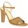 Chaussures Femme Sandales et Nu-pieds Vidi Studio Nu pieds cuir velours Marron