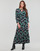 Vêtements Femme Robes longues Ikks BX30675 Vert / Noir