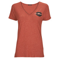 Vêtements Femme T-shirts manches courtes Ikks BX10385 Rouge