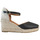 Chaussures Femme Sandales et Nu-pieds Kanna Sandale compensée 23kv22054 Noir