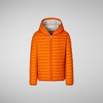 Vêtements Enfant Vestes Save The Duck J30650B GIGA16 - HUEY-70016 AMBER ORANGE Orange