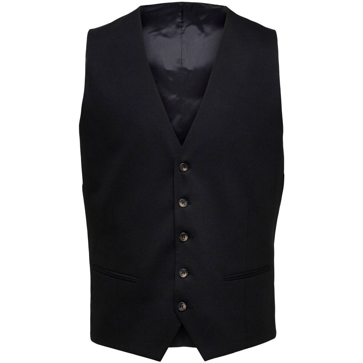 Vêtements Homme Vestes Selected 16089407 NEIL ECT-BLACK Noir