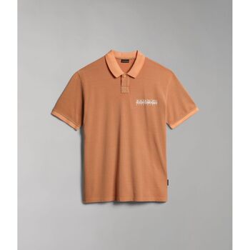 Vêtements Homme T-shirts & Polos Napapijri E-MERIBE NP0A4H12-A57 ORANGE MOCK Orange