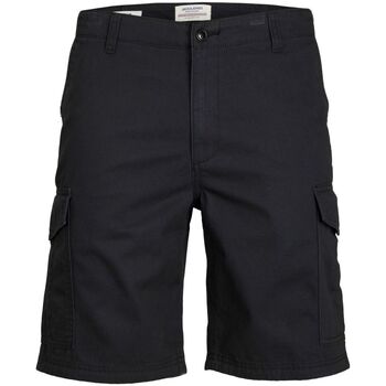 Vêtements Garçon Shorts / Bermudas Jack & Jones 12230139 CARGO SHT-BLACK Noir