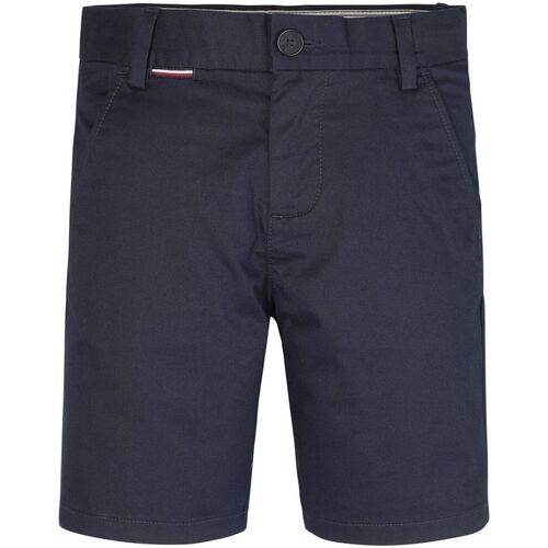 Vêtements Garçon Shorts / Bermudas Tommy Hilfiger KB0KB08128 CHINO SHORT-DW5 DESERT SKY Bleu