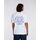 Vêtements Homme logo flag embroidered cotton t shirt Edwin I031131  MUSIC CHNL-02 67 WHITE Blanc