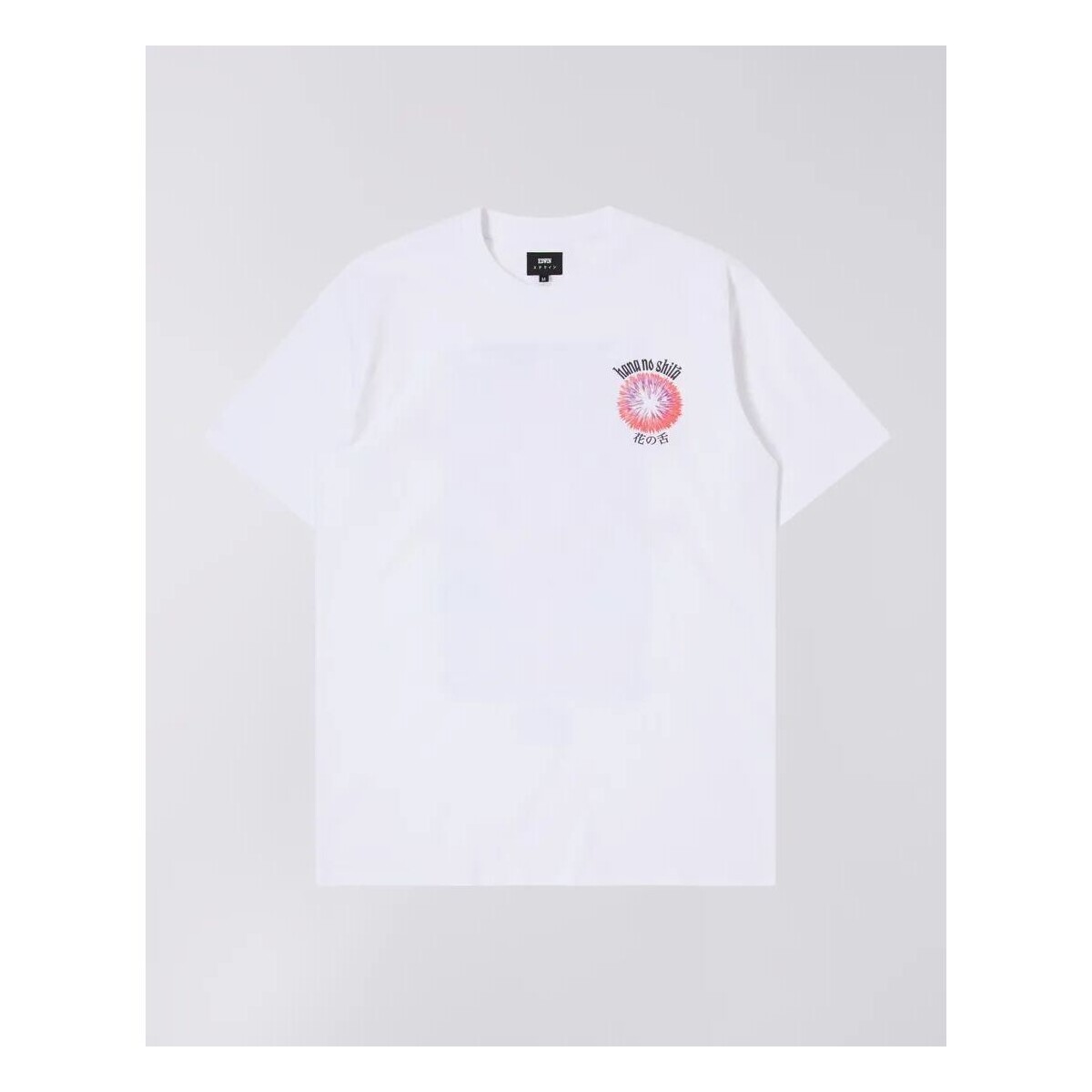 Vêtements Homme T-shirts collar & Polos Edwin I031894 HANA NO SHITA-02 67 WHITE Blanc