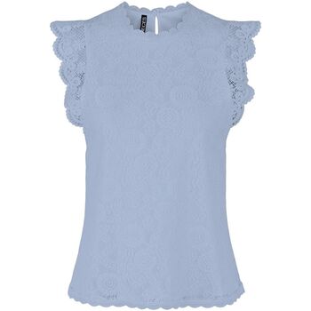 Vêtements Femme Débardeurs / T-shirts sans manche Pieces 17120454 OLLINE-KENTUCKY BLUE Bleu