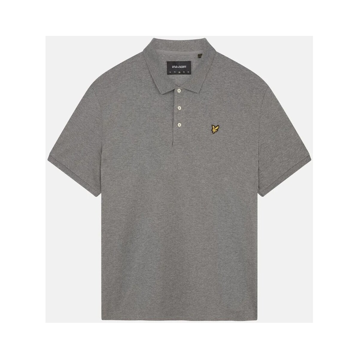 Vêtements Homme T-shirts & Polos Lyle & Scott SP400VOG POLO SHIRT-T28 MI GREY MARL Gris