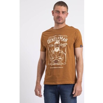 Vêtements T-shirts & Polos Ritchie T-shirt col rond NAGORI Camel