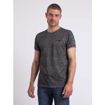 Vêtements T-shirts & Polos Ritchie T-shirt col rond pur coton NENALO Noir