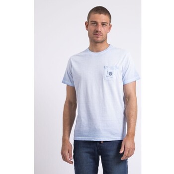 Vêtements T-shirts & Polos Ritchie T-shirt col rond NIRAVELO Bleu ciel