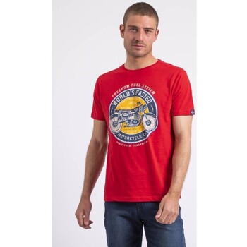 Vêtements T-shirts & Polos Ritchie T-shirt col rond NOUCAS Rouge