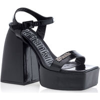 Chaussures Femme Sandales et Nu-pieds D.Franklin Sandales / nu-pieds Femme Noir NOIR V