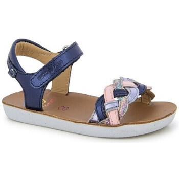 Chaussures Fille Happy new year Shoo Pom - Sandales Fille GOA WOWO Marine/Rose Bleu