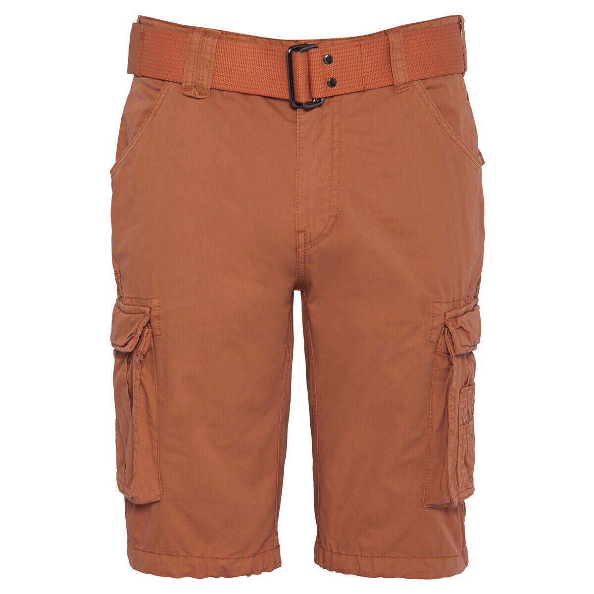 Vêtements Homme Shorts / Bermudas Schott MILITAIRE A CEINTURE Orange