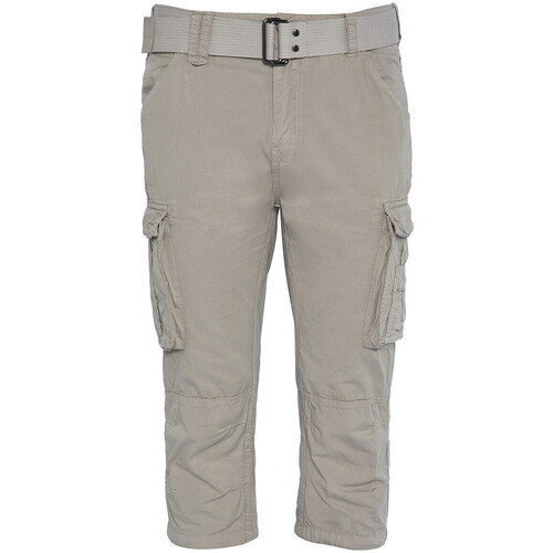 Vêtements Homme Pantalons Schott ARMY CEINTURE Gris