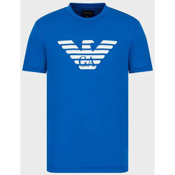 Vêtements Homme T-shirts & Polos Emporio Armani  Bleu