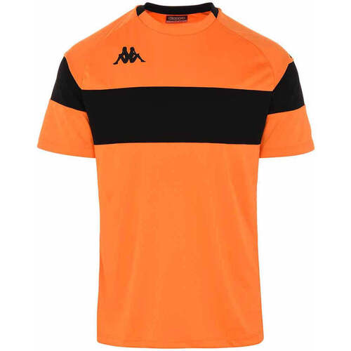 Vêtements Garçon T-shirts RALPH manches courtes Kappa Maillot Dareto Orange