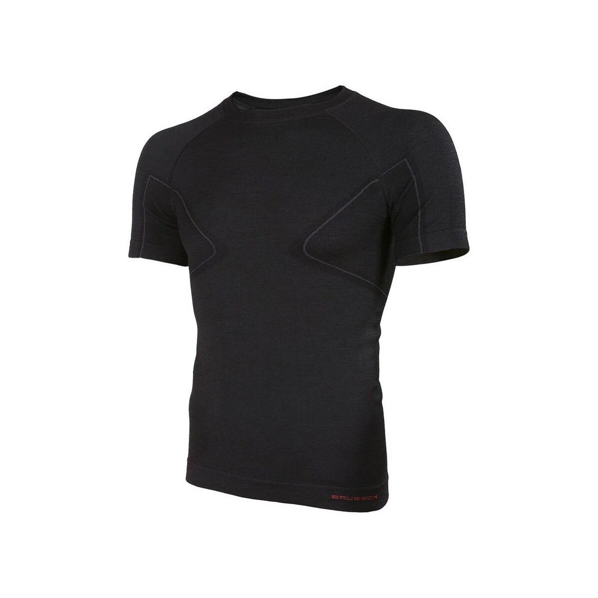Vêtements Homme T-shirts manches courtes Brubeck Active Wool Noir